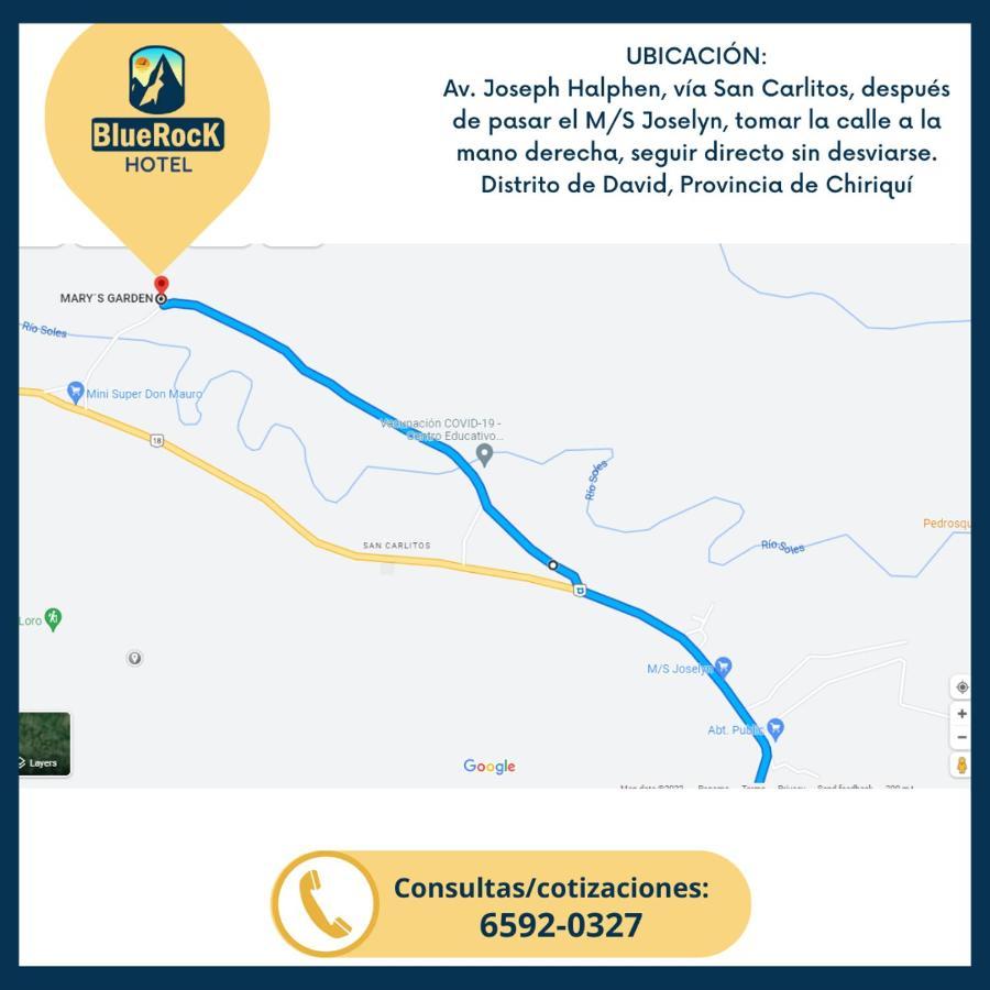 Hotel Ecologico Bluerock David Εξωτερικό φωτογραφία